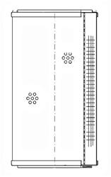 WIX Filters Industrial Hydraulic Air Filters 495-K14B453