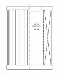 WIX Filters Industrial Hydraulic Air Filters 495-K44B899