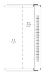 WIX Filters Industrial Hydraulic Oil Filters R40F10G