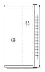 WIX Filters Industrial Hydraulic Oil Filters R87F05C