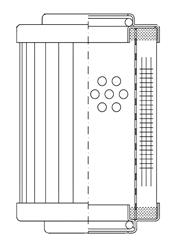 WIX Filters Industrial Hydraulic Oil Filters R92D01EV