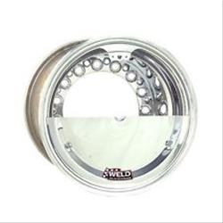 Weld Racing Wide 5 XL Non-Bead-Loc Polished Wheels 15x10