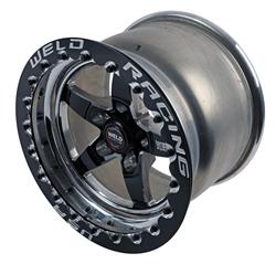 Weld Racing RT-S S71 Forged Aluminum Black Beadlock Wheels for Mickey Thompson Tires 15x10.33