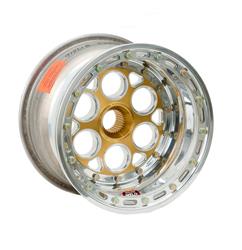 Weld Racing Magnum Midget Spline Polished Wheels 13x8.5