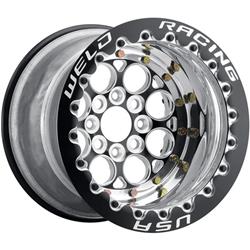 Weld Racing Magnum Import Drag Polished Wheels with Single Beadlock 13x10