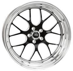 Weld Racing RT-S S77 Forged Aluminum Gloss Black Single Beadlock Wheels 15x10