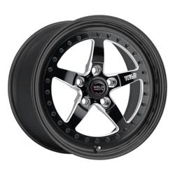 Weld Racing Weldstar Gloss Black Wheels with Single Beadlock 15x11