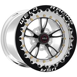 Weld Racing Full Throttle Beadlock Gloss Black Wheels 15x7
