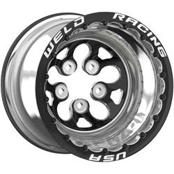 Weld Racing Alpha-1 Polished Wheels with Double Beadlocks 15x15