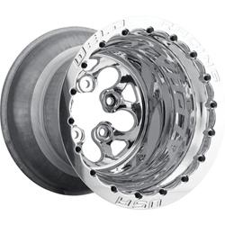 Weld Racing Polished Alpha-1 Double Beadlock Wheels 15x13