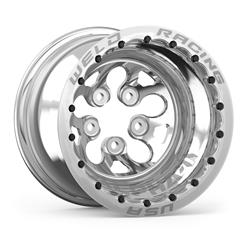 Weld Racing Polished Alpha-1 Double Beadlock Wheels 15x16