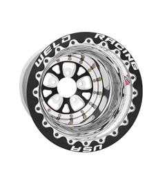 Weld Racing V-Series Black Anodized Wheels 16x16