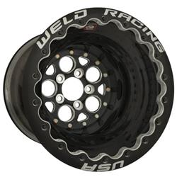 Weld Racing Magnum Drag 2.0 Black Anodized Wheels 16x15