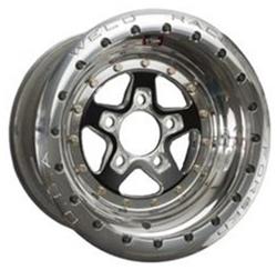 Weld Racing AlumaStar 2.0 Black Beadlock Wheels for Mickey Thompson Tires 15x9