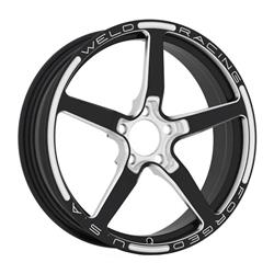 Weld Racing AlumaStar Frontrunner Gloss Black Milled Wheels 18x6