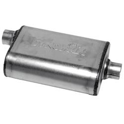 Dynomax Ultra Flo Welded Steel 2.25 Inch Muffler 17217