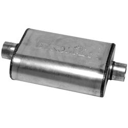 Dynomax Ultra Flo Welded Steel 2.5 Inch Muffler 17218