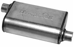 Dynomax Ultra Flo Welded 409 Stainless Steel 2.5 Inch Muffler 17222