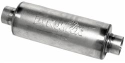 Dynomax Ultra Flo Welded Round 409 Stainless Steel 3 Inch Muffler 17223