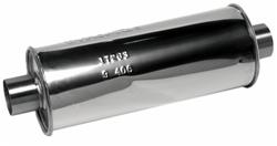 Dynomax Ultra Flo SS 304 Stainless Steel 2.5 Inch Muffler 17263