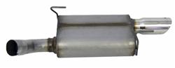 Dynomax Ultra Flo Welded 409 Stainless Steel 2.5 Inch Muffler 17571