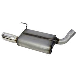 Dynomax Ultra Flo Welded 409 Stainless Steel 2.5 Inch Muffler 17572