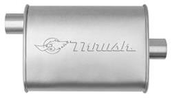 Thrush Hush Thrush Steel 2.25 Inch Muffler 17631