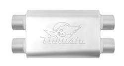 Thrush Welded Steel 2.25 Inch Muffler 17637