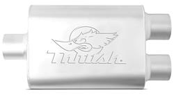 Thrush Welded Steel 2.25 Inch Muffler 17652