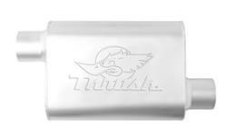 Thrush Welded Steel 2.25 Inch Muffler 17658