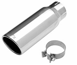 Dynomax  Round, Polished 3 Inch Exhaust Tip 36474