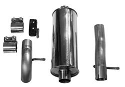 Dynomax Ultra Flo Welded Exhaust Systems for 2012-2017 WRANGLER, 2018 WRANGLER JK - 39522