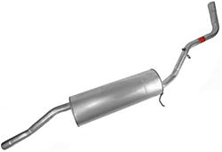 Walker Quiet-Flow SS 409 Stainless Steel 2.25 Inch Muffler 48355