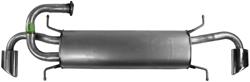 Walker Quiet-Flow SS 409 Stainless Steel  Inch Muffler 50089