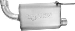 Dynomax Ultra Flo Welded 409 Stainless Steel 2.5 Inch Muffler 52559