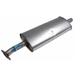 Walker Quiet-Flow 3 409 Stainless Steel 2 Inch Muffler 53390