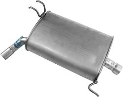 Walker Quiet-Flow SS 409 Stainless Steel 1.75 Inch Muffler 53984