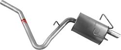 Walker Quiet-Flow SS 409 Stainless Steel 2.5 Inch Muffler 55671