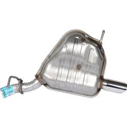 Walker Quiet-Flow SS 409 Stainless Steel 2.5 Inch Muffler 73006