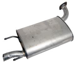 Walker Quiet-Flow SS 409 Stainless Steel 2.12 Inch Muffler 73054