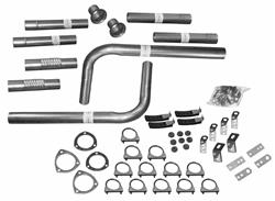 universal dual exhaust kit