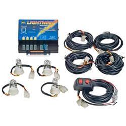 Wolo Lightning Hide Away Strobe Light Kits 8004-1CCCC