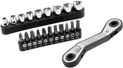 Performance Tool 21-Piece Ratcheting Bit Driver Sets 1908