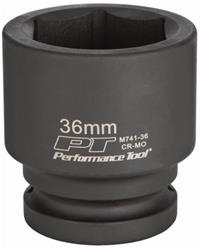 Performance Tool Laser-Etched Impact Sockets M741-36