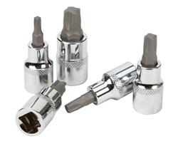 Performance Tool 5-Piece Mortorq Max Socket Bit Sets W13500