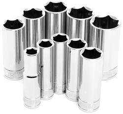 Performance Tool Deep Well Socket Sets W38300