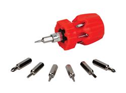 Performance Tool 7-in-1 Stubby Precision Screwdrivers W476