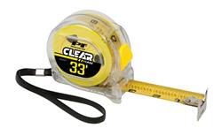 Performance Tool Clear Tape Measures W5047