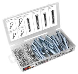 Performance Tool 74-Piece Universal Clevis Pins W5359