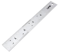 Performance Tool 6 in. Stainless Steel Rulers W5708